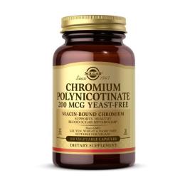 Вітаміни та мінерали Solgar Chromium Polynicotinate 200 mcg (100 veg caps)(11209-01)