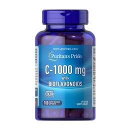 Вітаміни та мінерали Puritans Pride C-1000 mg with bioflavonoids (100 caps) (07256-01)