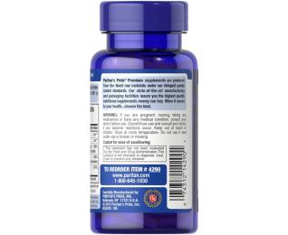 Вітаміни та мінерали Puritans Pride Chelated Calcium Magnesium Zinc (100 caplets) (08806-01)
