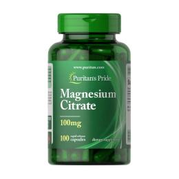 Вітаміни та мінерали Puritans Pride Magnesium Citrate 100 mg (100 caps) (21571-01)