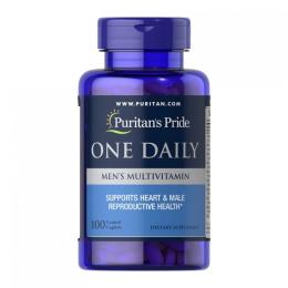 Вітаміни та мінерали Puritans Pride One Daily Mens Multivitamin (100 caplets) (08838-01)