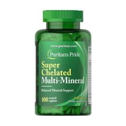 Вітаміни та мінерали Puritans Pride Super Chelated Multi-Mineral (100 caplets) (18925-01)
