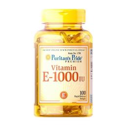 Вітаміни та мінерали Puritans Pride Vitamin E-450 mg (1000 IU) (100 softgels) (10711-01)