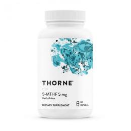 Вітаміни та мінерали Thorne Research 5-MTHF 5 mg (60 caps) (20266-01)
