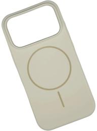 Чохол-накладка Infinity Silicone Case with MagSafe for iPhone 17 Pro Max Cream