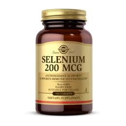 Вітаміни та мінерали Solgar Selenium 200 mcg (100 tab)(19681-01)