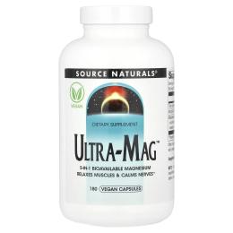 Вітаміни та мінерали Source Naturals Ultra-Mag (180 veg caps) (23645-01)