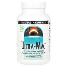 Вітаміни та мінерали Source Naturals Ultra-Mag (90 veg caps) (23646-01)