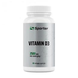 Вітамінно-мінеральний комплекс Sporter Vitamin D3 2500 IU (60 sgels) (24545-01)