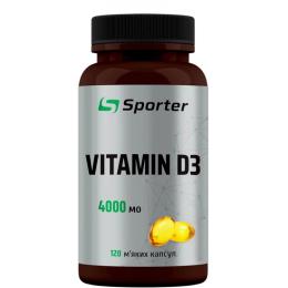 Вітамінно-мінеральний комплекс Sporter Vitamin D3 4000 IU (120 sgels) (24749-01)