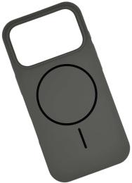Чохол-накладка Infinity Silicone Case with MagSafe for iPhone 17 Pro Gray