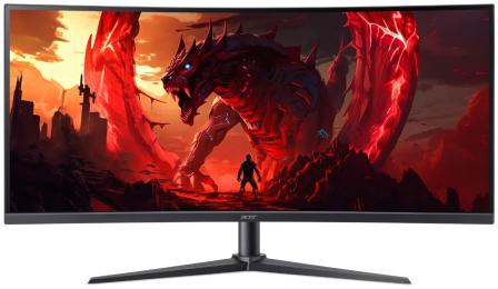 Монітор Acer XZ340CURW0bmiiphx Black 34 (UM.CX0EE.018)