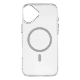 Чохол-накладка 2E Basic MagSafe Cover для iPhone 16 Plus Transparent (2E-IPH-16PL-OCLS-CL)