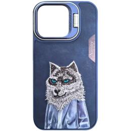 Чохол-накладка EpiK Friends для Apple iPhone 15 Pro (6.1) Blue Wolf (00000074681_4)