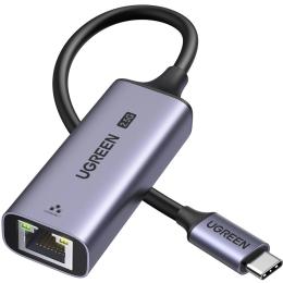 Перехідник Ugreen USB 3.0 Type-C to Ethernet RJ45 2.5GB CM648 Black (25052)