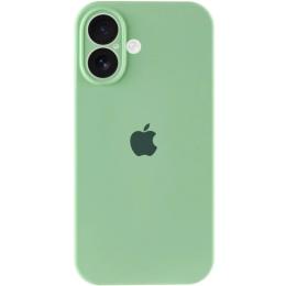Чохол-накладка EpiK Silicone Case Full Camera Protective (AA) для Apple iPhone 16 (6.1) Pistachio (00000074280_23)