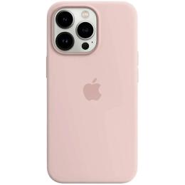Чохол-накладка EpiK Silicone Case Full Protective (AA) для Apple iPhone 16 (6.1) Chalk Pink (00000072975_74)