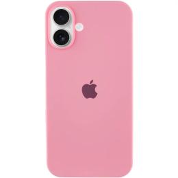 Чохол-накладка EpiK Silicone Case Full Protective (AA) для Apple iPhone 16 (6.1) Light Pink (00000072975_78)