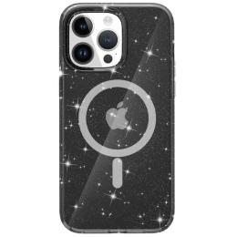 Чохол-накладка EpiK TPU Galaxy Sparkle (MagFit) для Apple iPhone 16 (6.1) Black (00000073117_1)