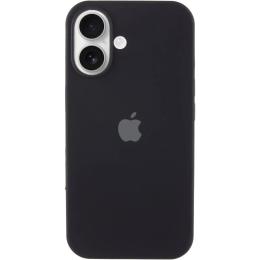 Чохол-накладка EpiK Silicone Case Full Protective (AA) для Apple iPhone 16 (6.1) Black (00000072975_106)
