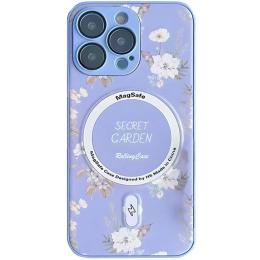Чохол-накладка EpiK Secret Garden with MagSafe для Apple iPhone 16 Pro (6.3) Lilac (00000074299_2)
