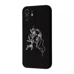 Чохол-накладка WAVE Minimal Art Case для iPhone 12 Black