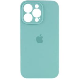 Чохол-накладка EpiK Silicone Case Full Camera Protective (AA) для Apple iPhone 16 Pro (6.3) Marine Green (00000074282_2)