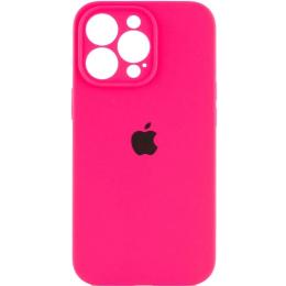 Чохол-накладка EpiK Silicone Case Full Camera Protective (AA) для Apple iPhone 16 Pro (6.3) Barbie Pink (00000074282_16)