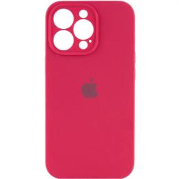 Чохол-накладка EpiK Silicone Case Full Camera Protective (AA) для Apple iPhone 16 Pro (6.3) Rose Red (00000074282_12)