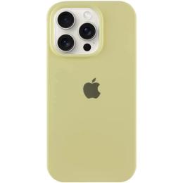 Чохол-накладка EpiK Silicone Case Full Protective (AA) для Apple iPhone 16 Pro (6.3) Mellow Yellow (00000072977_26)