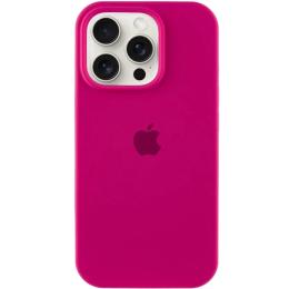 Чохол-накладка EpiK Silicone Case Full Protective (AA) для Apple iPhone 16 Pro (6.3) Rose Red (00000072977_52)