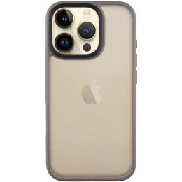 Чохол-накладка EpiK TPU + PC Metal Buttons для Apple iPhone 16 Pro Max (6.9) Gray (00000073090_4)