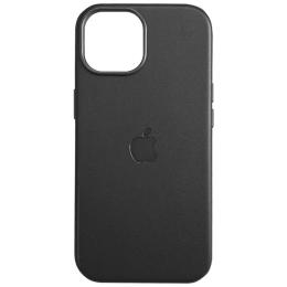 Чохол-накладка EpiK Leather Case (AAA) with MagSafe and Animation для Apple iPhone 16 Pro Max (6.9) Black (00000075712_1)