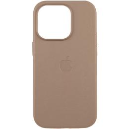 Чохол-накладка EpiK Leather Case (AAA) with MagSafe and Animation для Apple iPhone 16 Pro Max (6.9) Taupe (00000075712_6)