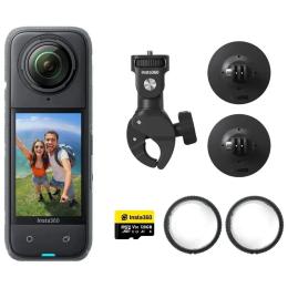 Екшн-камера Insta360 X4 Motorcycle Bundle (CINSABMA-X405)