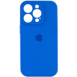 Чохол-накладка EpiK Silicone Case Full Camera Protective (AA) для Apple iPhone 16 Pro Max (6.9) Capri Blue (00000074283_23)