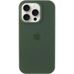 Чохол-накладка EpiK Silicone Case Full Protective (AA) для Apple iPhone 16 Pro Max (6.9) Cyprus Green (00000072978_35)