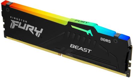 Оперативна память Kingston FURY DDR5-5600 32768MB PC5-44800 Beast RGB Black (KF556C40BBA-32)