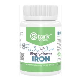 Вітамінно-мінеральний комплекс Stark Pharm Iron Bisglycinate 36mg - 60 caps (2023-10-6012)