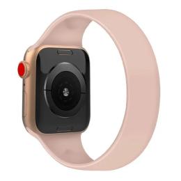 Ремінець для смарт-годинника EpiK Solo Loop для Apple watch 42mm/44mm Pink Sand 156mm