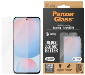 Захисне скло PanzerGlass Ultra-Wide Fit Aligner для Samsung Galaxy S24 FE Clear (PG_7378)