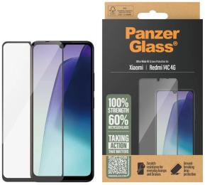 Захисне скло PanzerGlass Ultra-Wide Fit для Xiaomi 14C 4G Black (PG_PGRNUWFG58421)