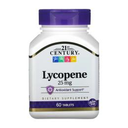Вітамінно-мінеральний комплекс 21st Century Lycopene 25 mg - 60 tabs (2023-10-7137)