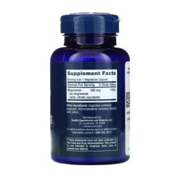 Вітаміни та мінерали Life Extension Magnesium Caps 500 mg - 100 vcaps (2022-10-1887)