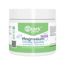 Вітамінно-мінеральний комплекс Stark Pharm Magnesium Citrate Soluble - 200g (2024-11-0168)