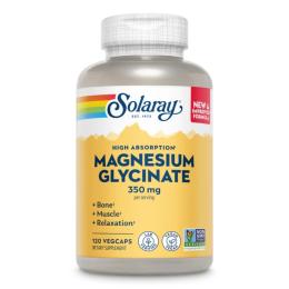 Вітамінно-мінеральний комплекс Solaray Magnesium Glycinate 350mg - 120 vcaps (2022-10-1798)
