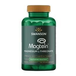 Вітамінно-мінеральний комплекс Swanson L-Теанін магнію, Magnesium L-Theonate, 90 вегетаріанських капсул (100-22-9503786-20)