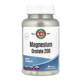 Вітамінно-мінеральний комплекс KAL Magnesium Orotate 200mg - 120 vcaps (2023-10-7004)