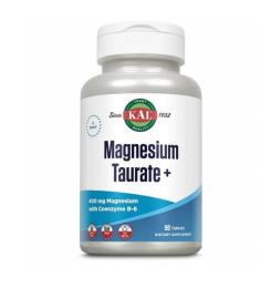 Вітамінно-мінеральний комплекс KAL Magnesium Taurate - 90 tabs (2022-10-1010)
