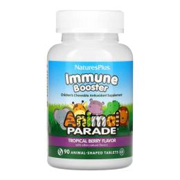 Вітамінно-мінеральний комплекс  Natures Plus Kids Immune Booster Chewable - 90 tabs (2022-10-2859)